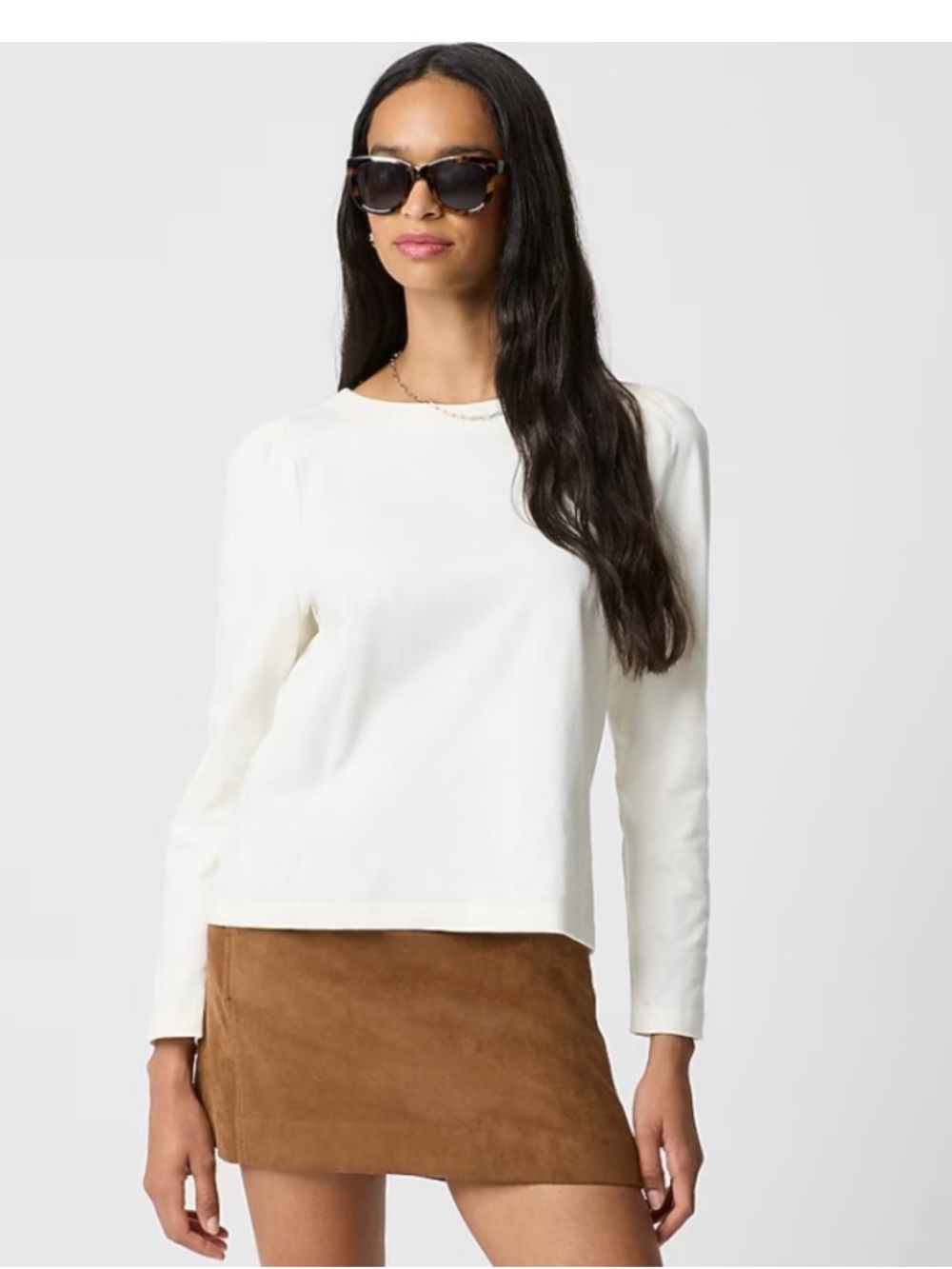 J Crew Top XXS Polished Casual Ivory